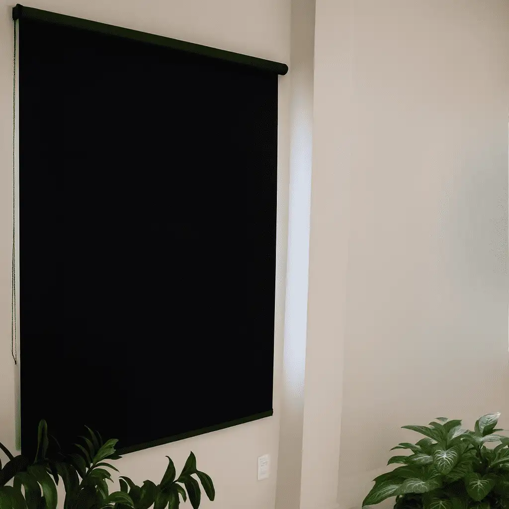 Rolo Blackout Texturizada - Preto (M²)