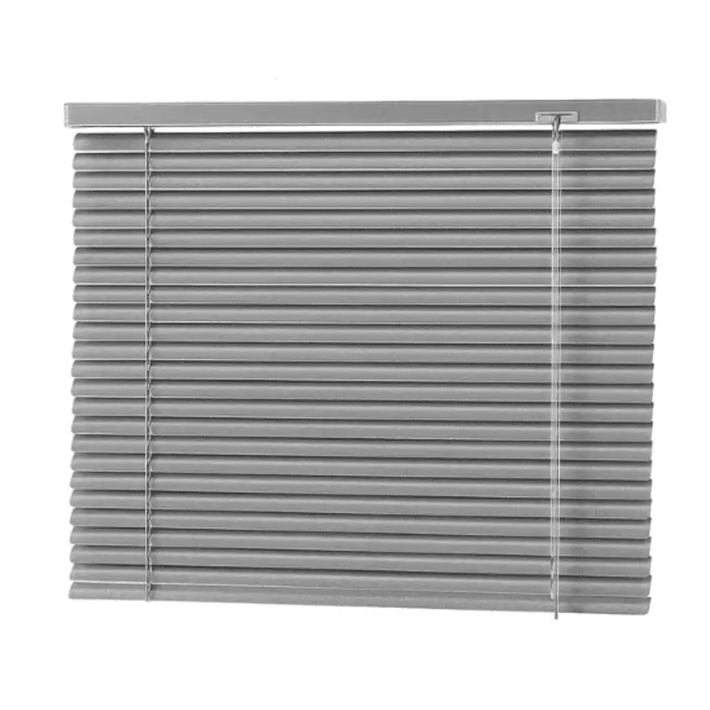 Persiana Prata (Alúminio) Horizontal Em Alumínio 25mm - (M²)