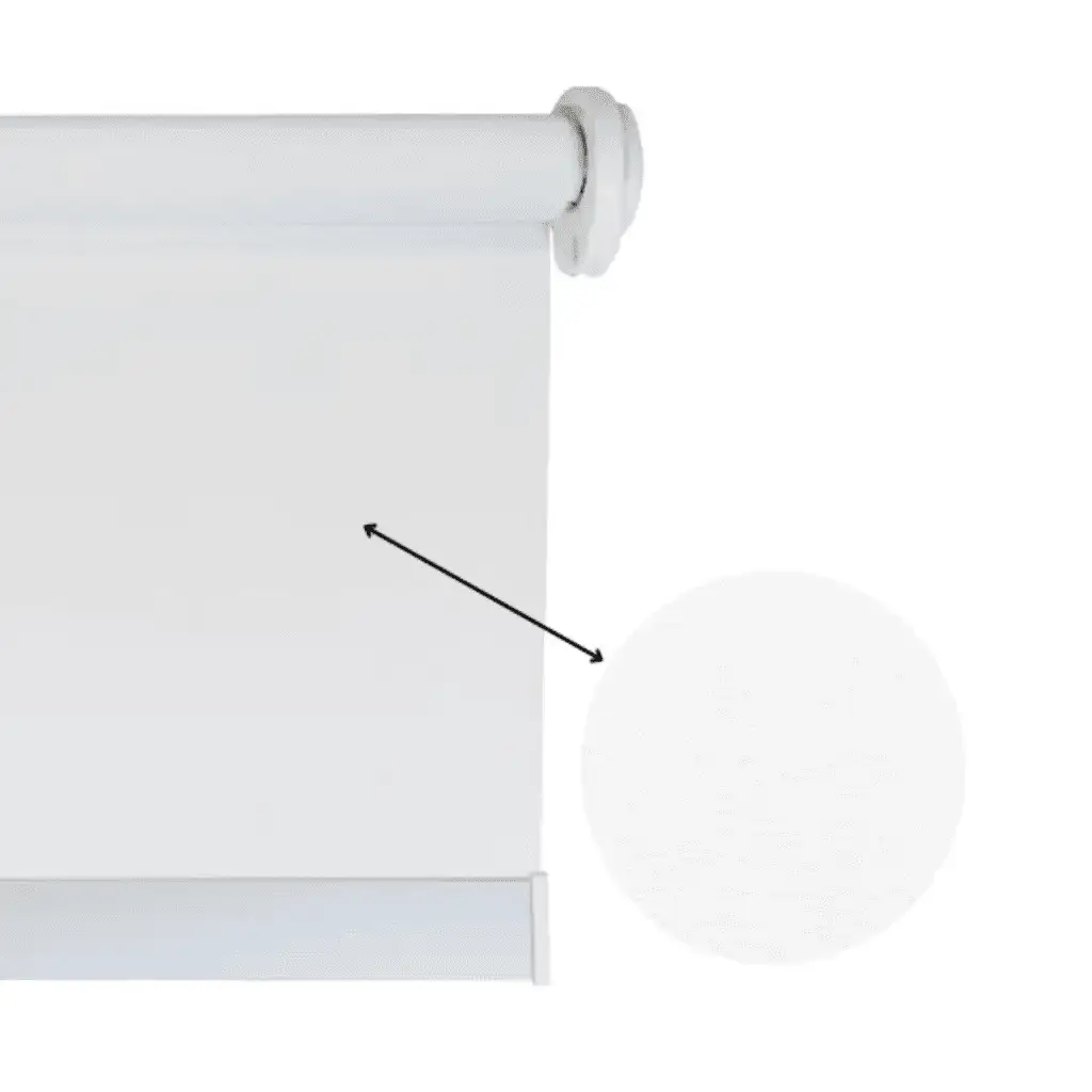 Rolo Blackout Texturizada - Branco (M²)