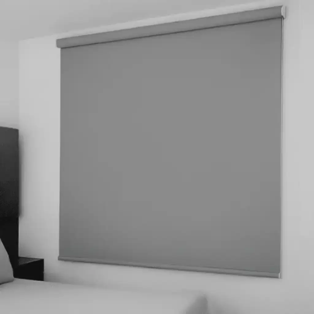 Rolo Blackout Texturizada - Cinza (M²)