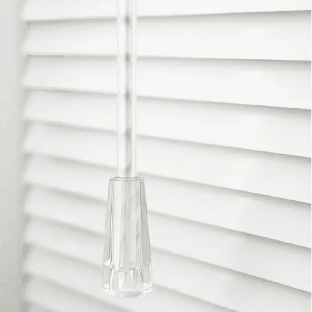 Persiana Branca Horizontal Em Alumínio 25MM - (M²)