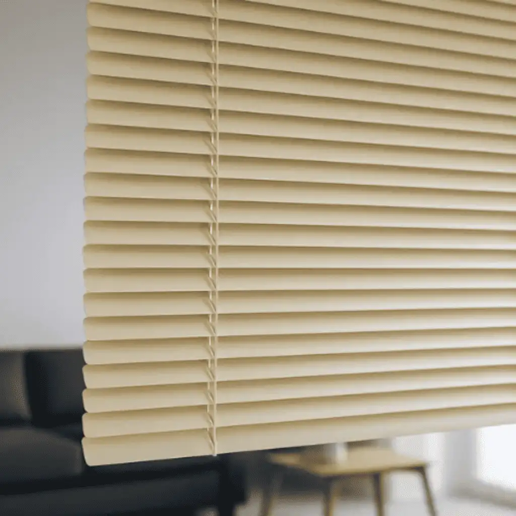 Persiana Bege Horizontal Em Alumínio 25mm - (M²)