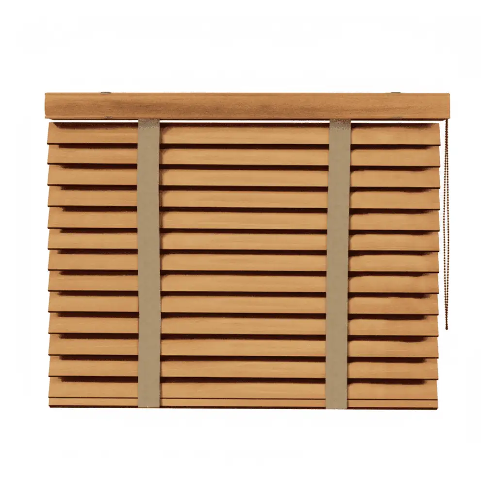 Persiana Madeira Horizontal 50mm - Mel (M²)