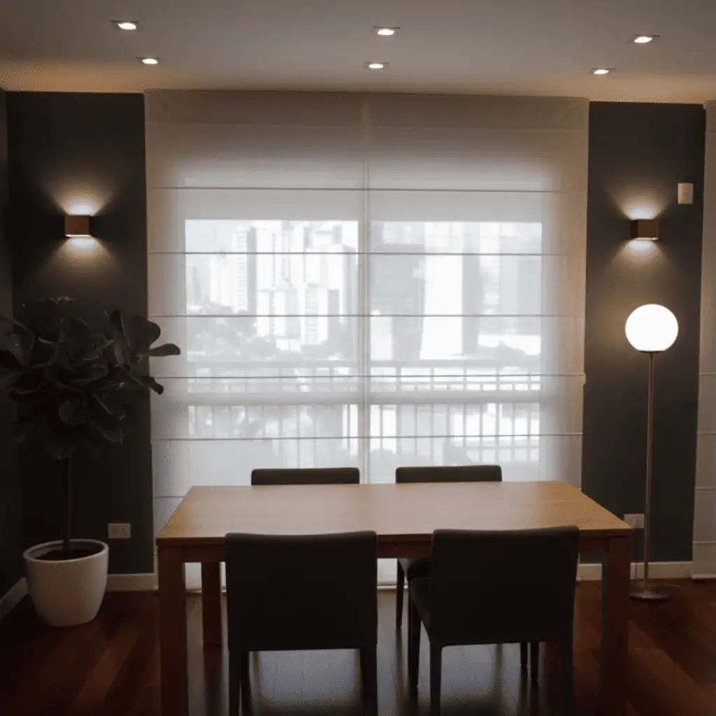 Persiana Romana Tela Solar 5% - Branco (M²)