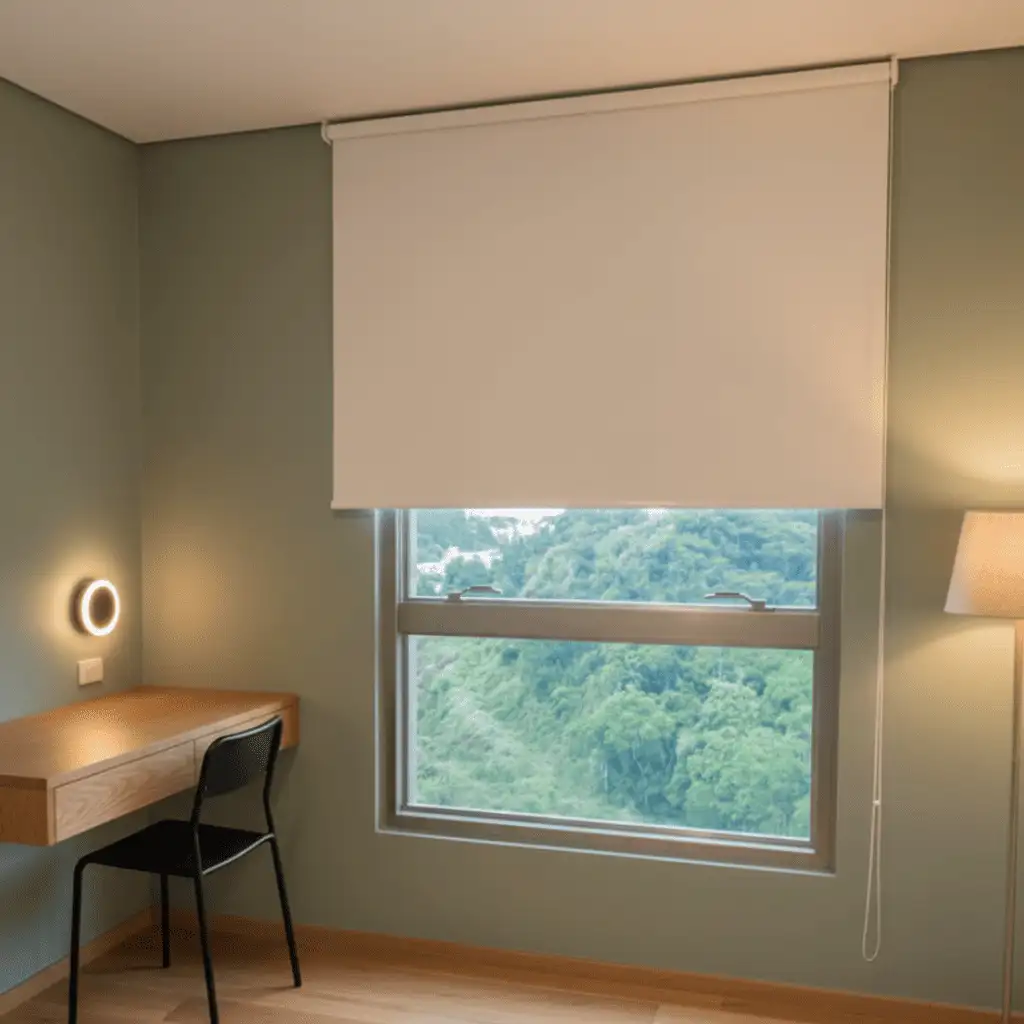 Rolo Blackout PinPoint - Branco (M²)