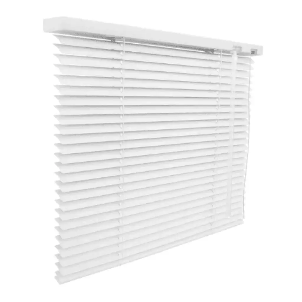 Persiana Branca Horizontal Em Alumínio 25MM - (M²)